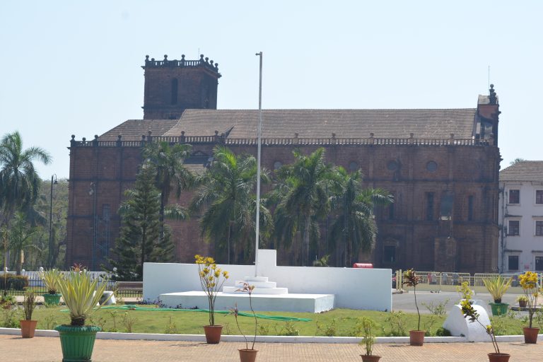 The Church of St. Francis of Assisi? in Goa.