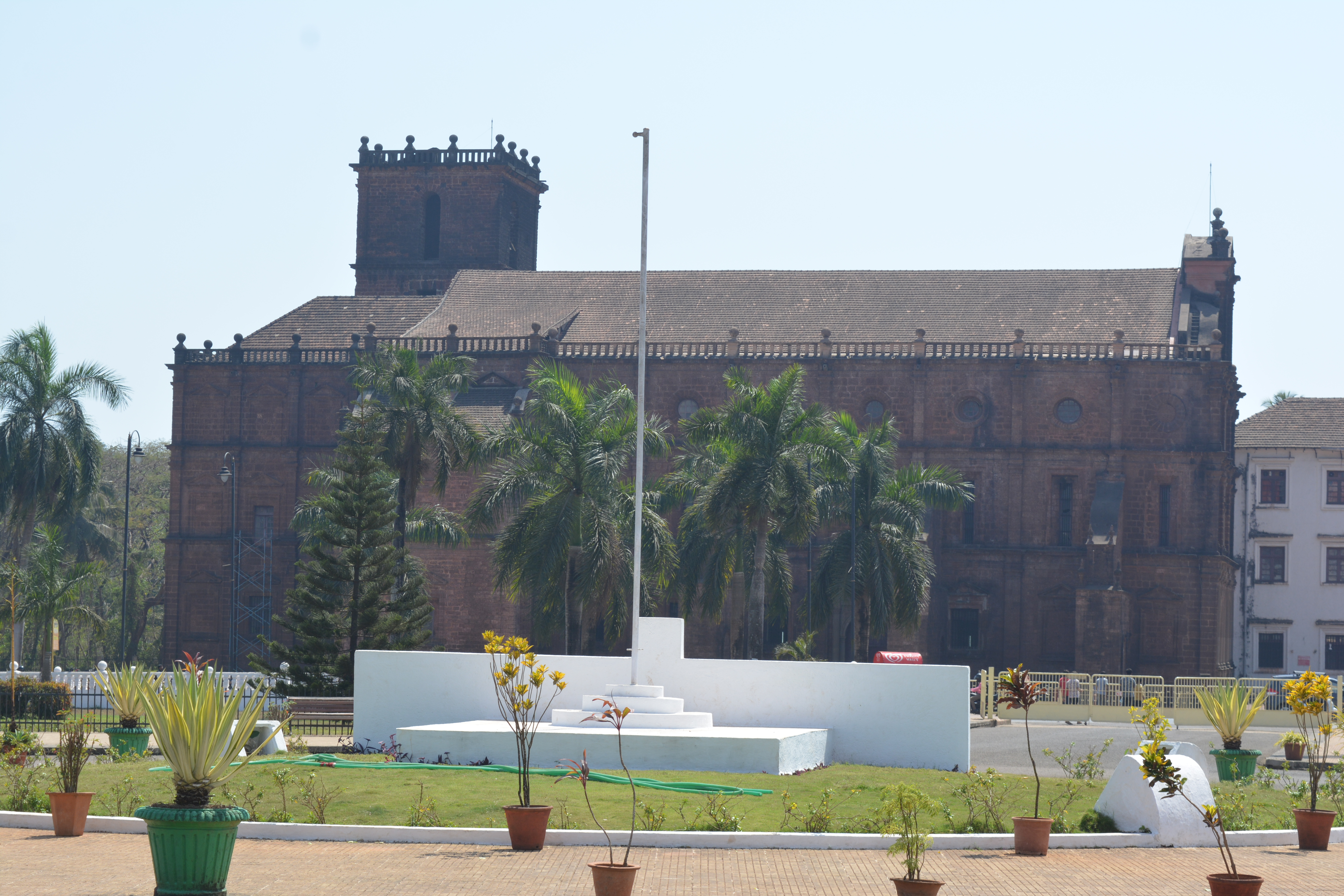 The Church of St. Francis of Assisi in Goa.