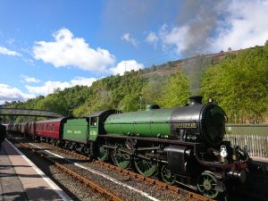 The Mayflower steam train