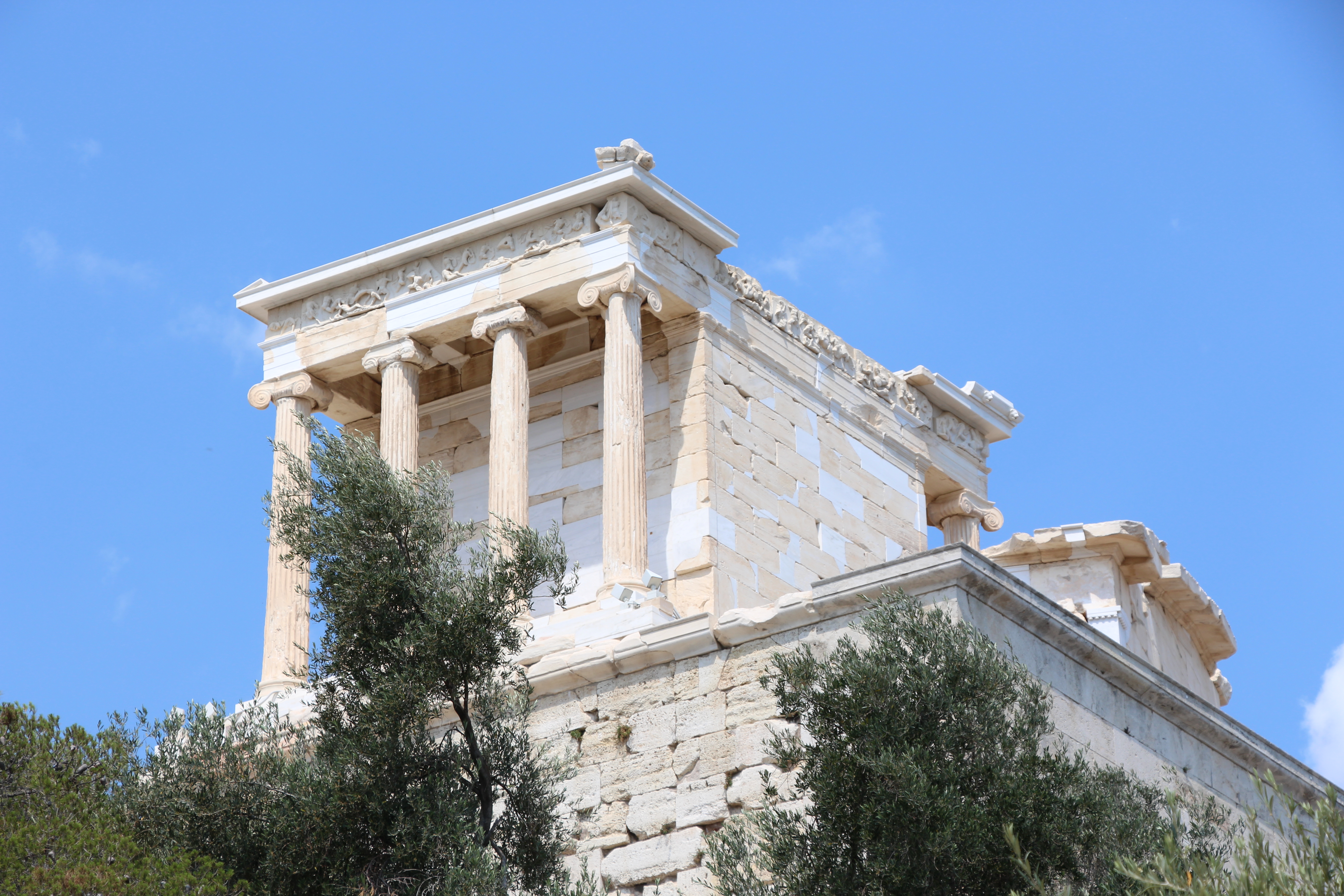 Temple of Athena Nike on the Acropolis of Athens