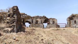 Remaining of Hatgad Fort, Maharastra
