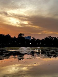 Just after the sunset. From Titiwangsa Lake Park, Kuala Lumpur, Malaysia.