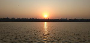 Mesmerizing Sunrise over Sabarmati River, Ahmedabad
