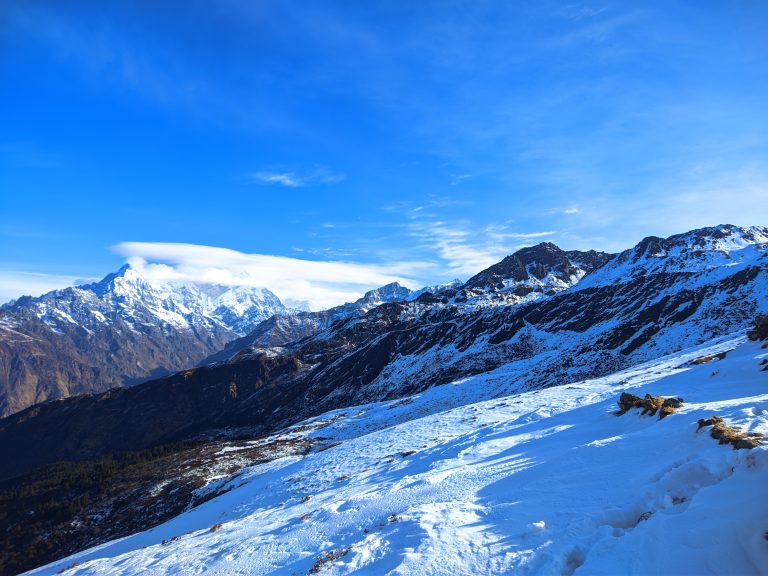 Beautiful himalayan range