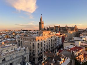 The Giralda and the Cathedral of Sevilla
