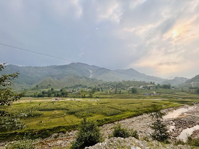 Nepali greenery Village view taken from Arjunchoupari, Syangja!