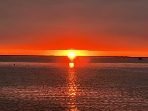 Sunset on Mobjack Bay 