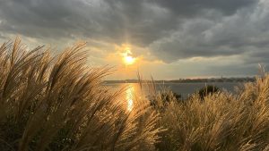 Sunset over National Harbor, Maryland, United States during WordCamp US 2023.