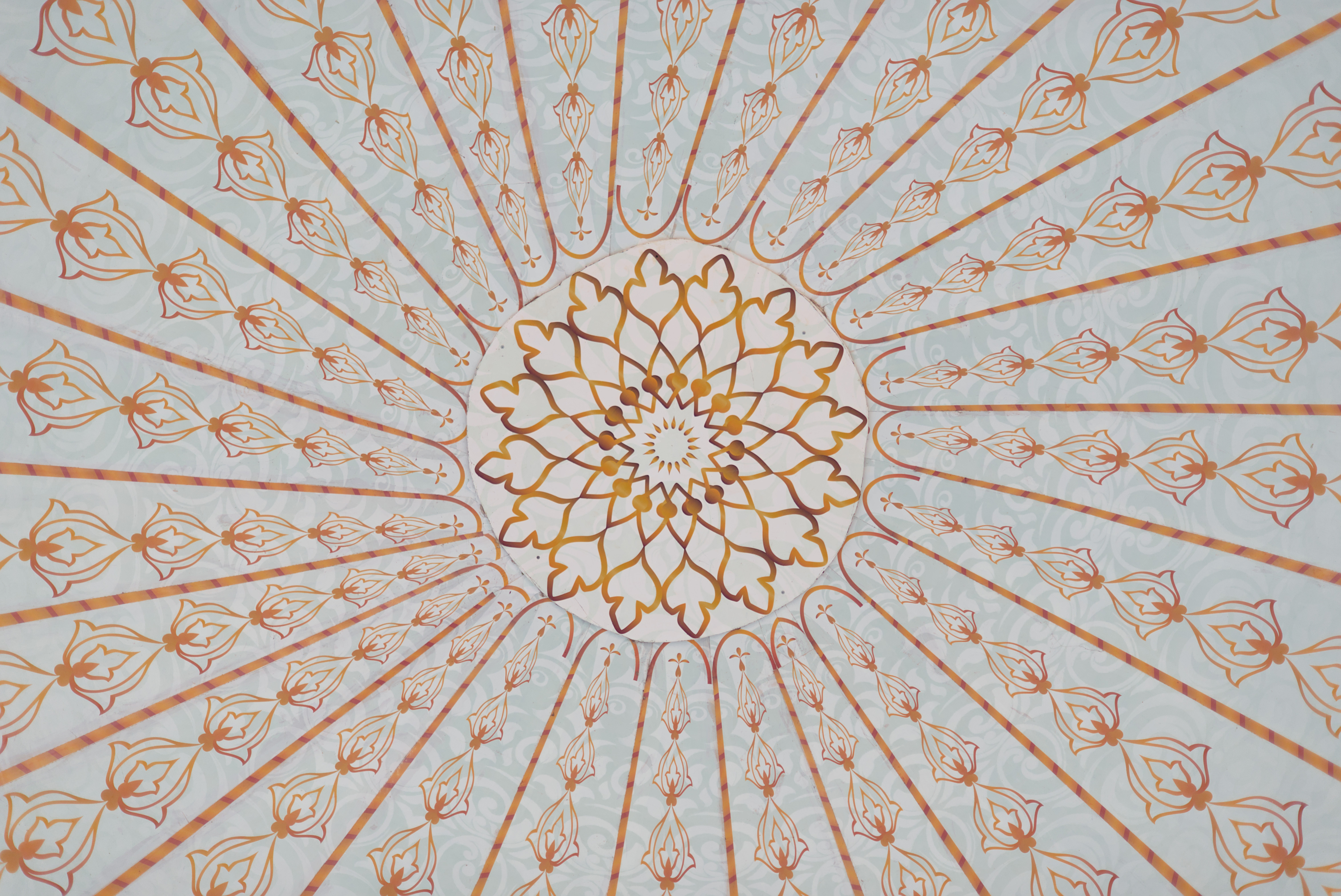 Abstract golden pattern