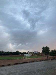 Amazing weather after the rain in Bengaluru at the venue of WordCamp Bengaluru 2023, India.