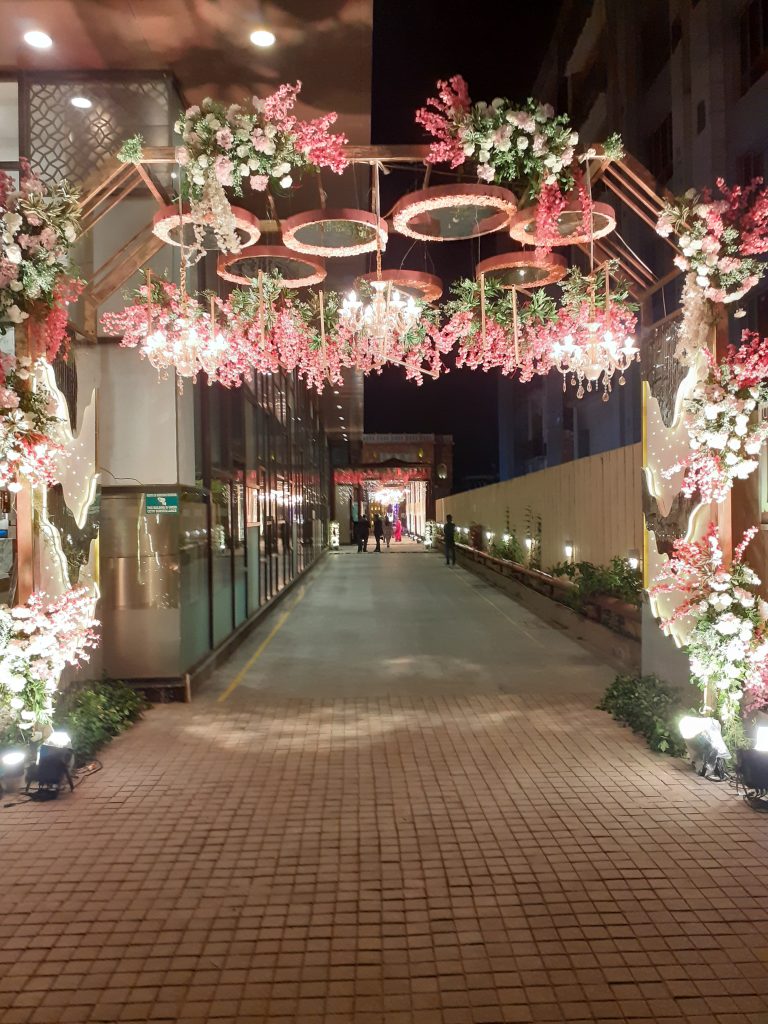 The gate of a Wedding Venue