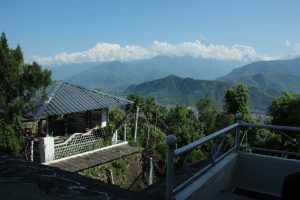 view from ghost villa pokhara
