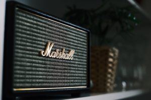 Marshall speaker.