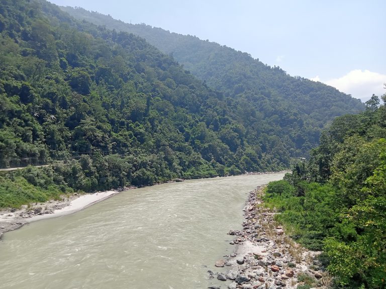 Teesta River, Bengal-Sikkim Border, India