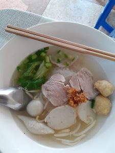 Roadside food in Bangkok, Thailand. 