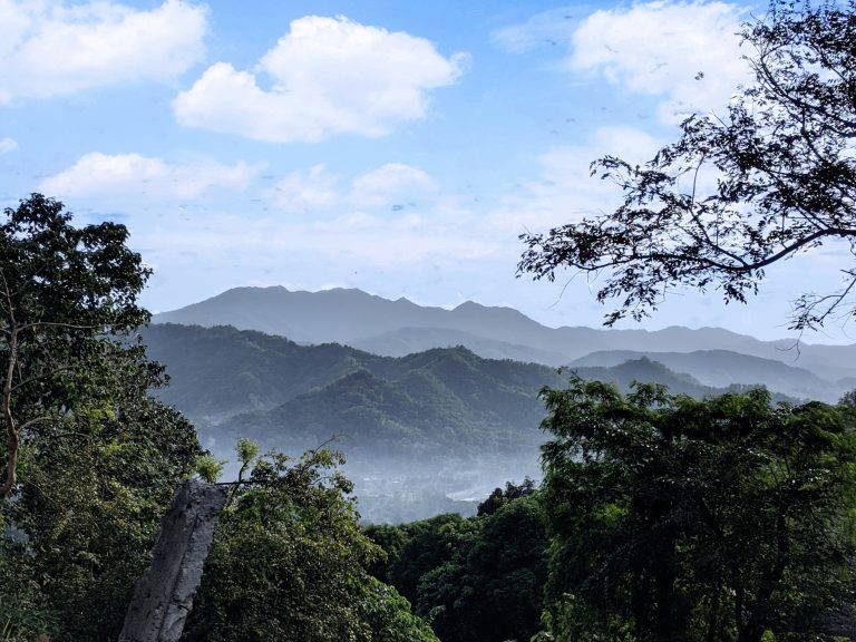 Mountain view in the Philippines