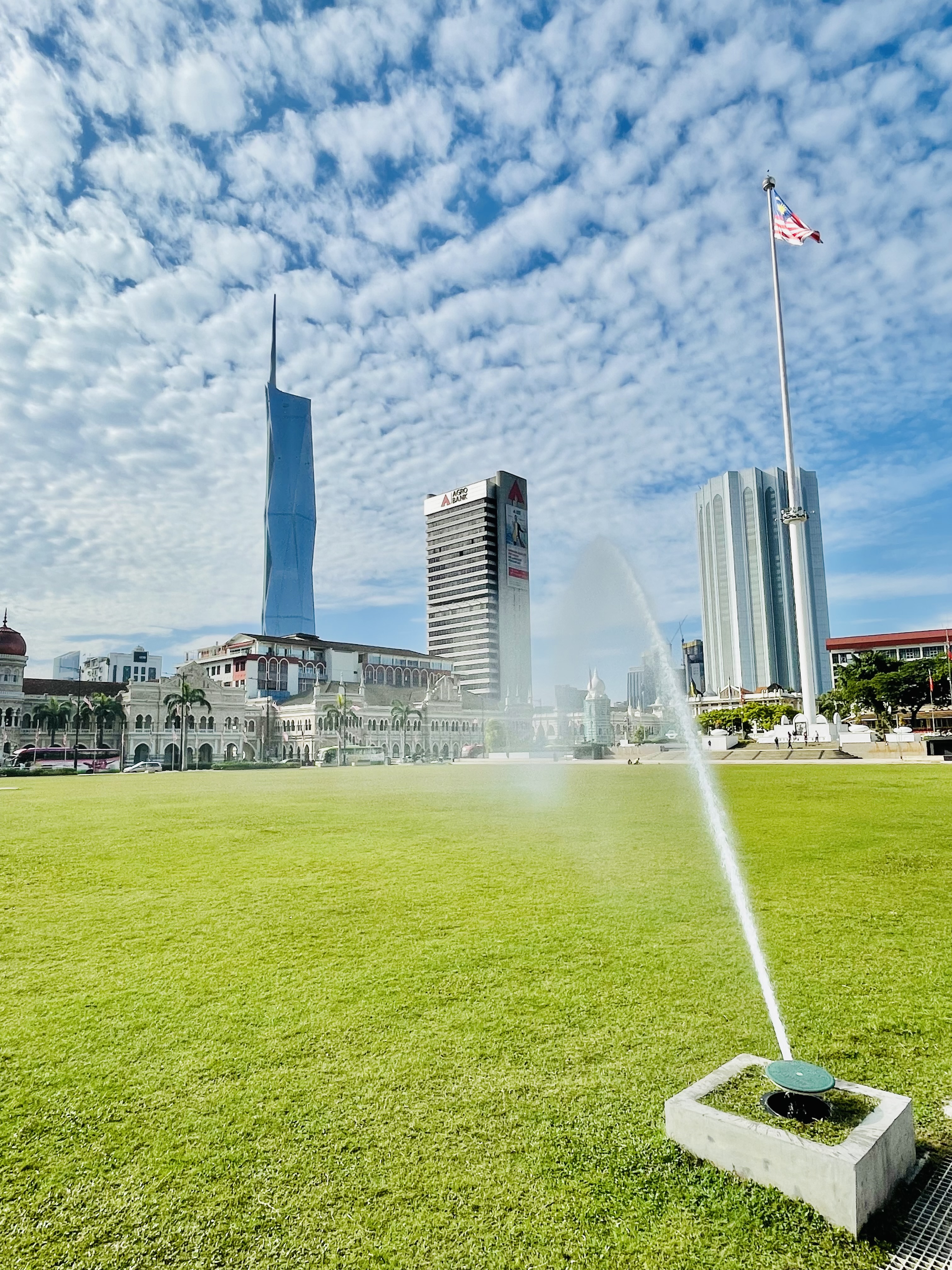 A Cloudy morning. From Independence square, Kuala Lumpur