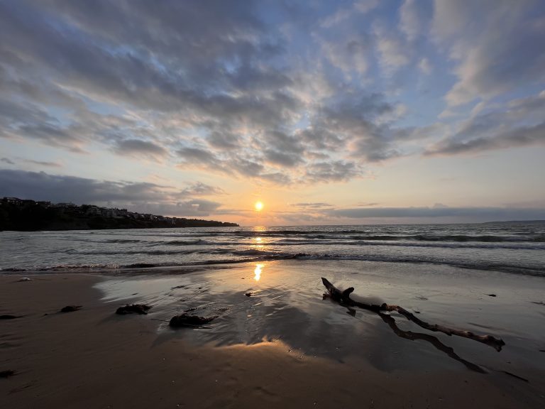 Sunrise over Sozopol