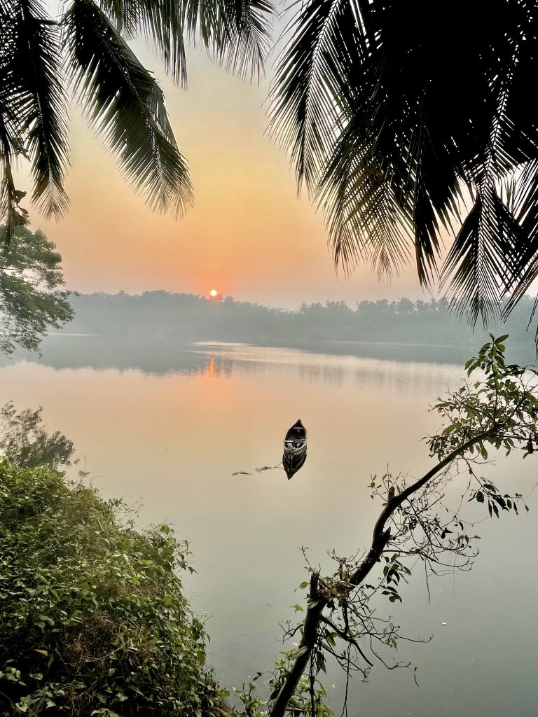 Sun rise @ Chaliyar river. From Perumanna, Kozhikode, Kerala