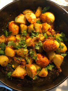 Easy fry egg curry with potato for your perfect morning breakfast