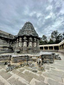 The star foundation of Chennakeshava Temple, Somanathapura. A 13th century Hoysala marvellous. From Mysore, Karnataka, India.
