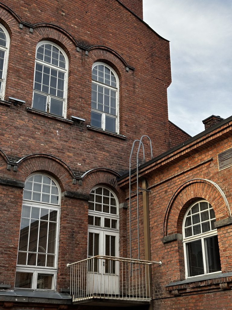 Old architectural building in Tampere