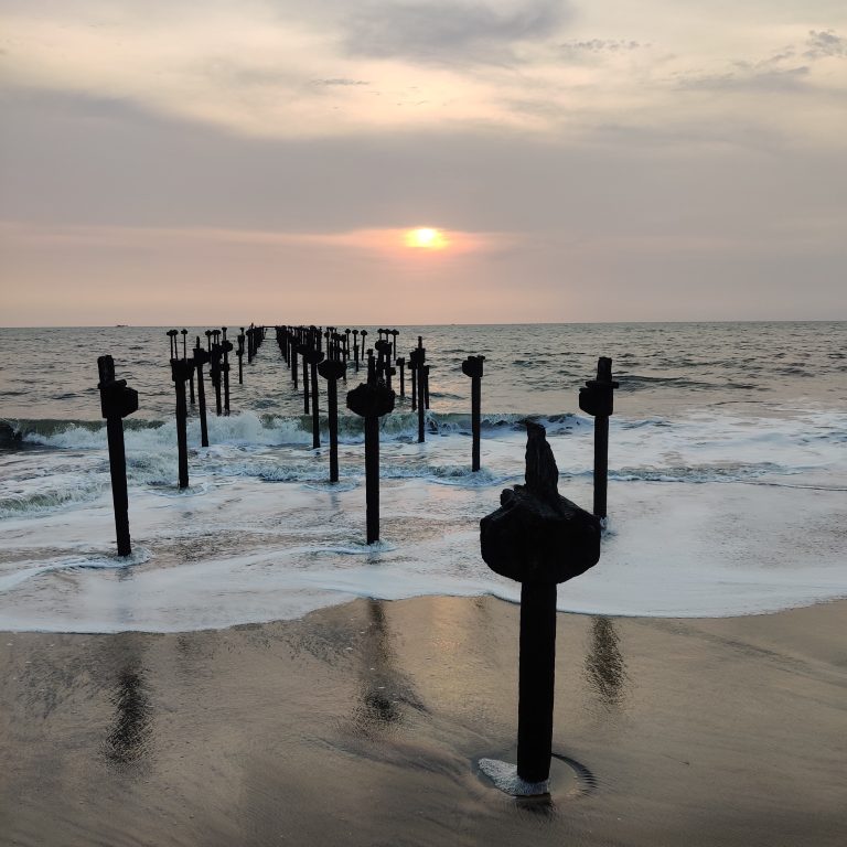 Sunset at the beach