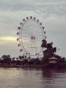 Ferris wheel on Chiklir Bill Resort in Rangpur