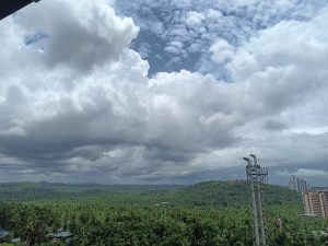 Sky full of clouds 