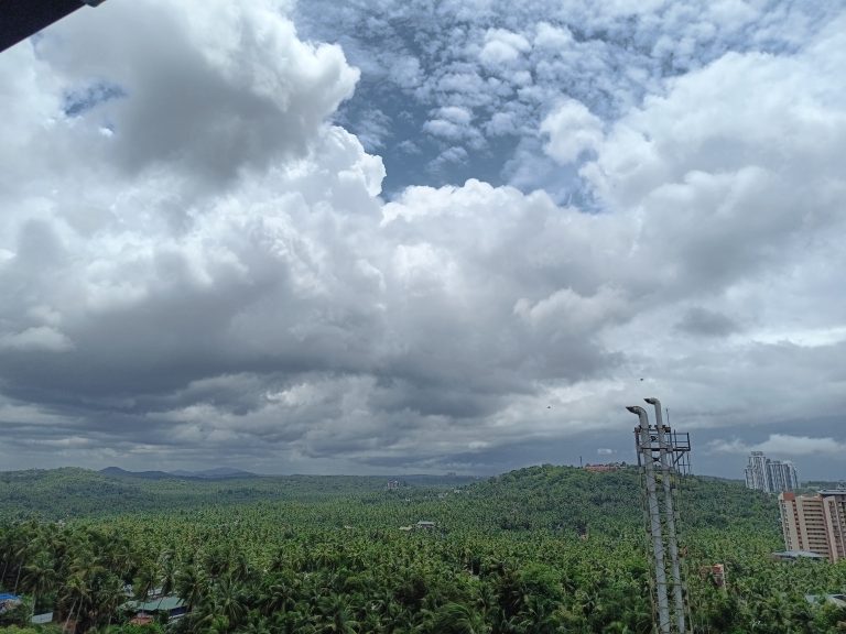 Sky full of clouds