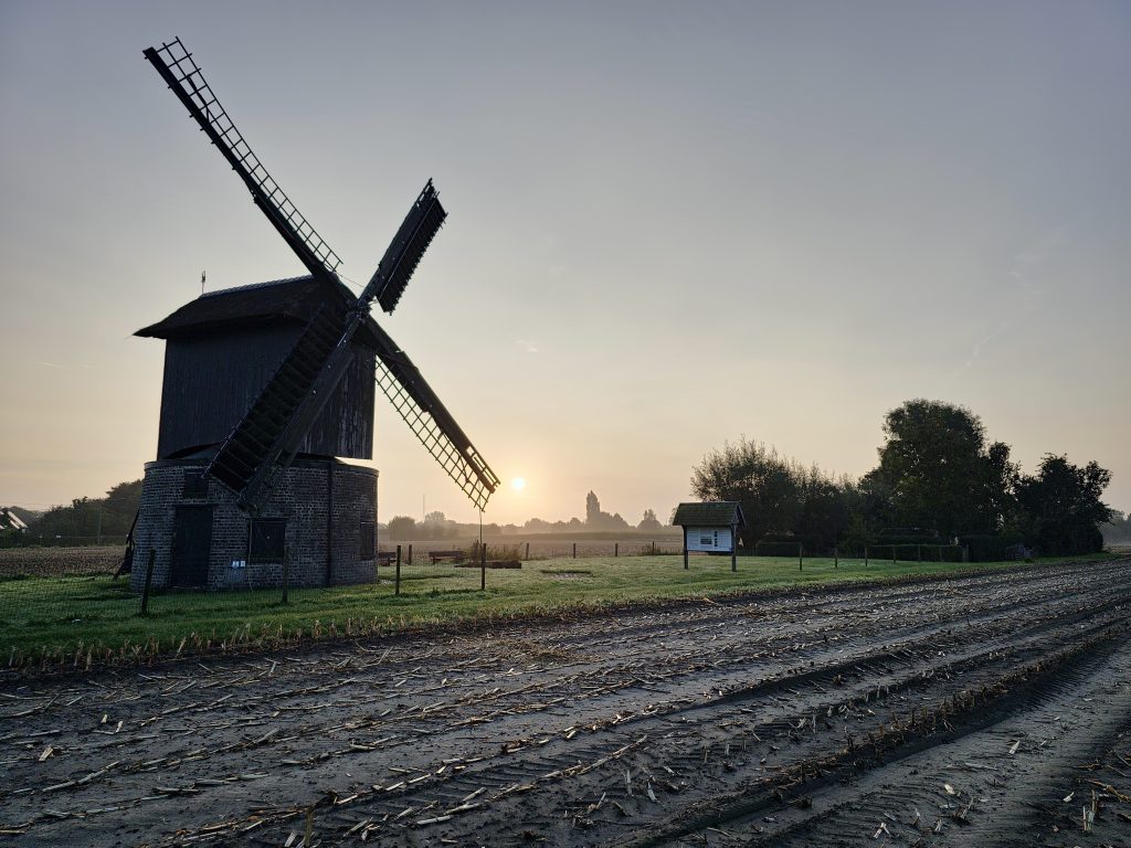Windmill in Heule, Kortrijk