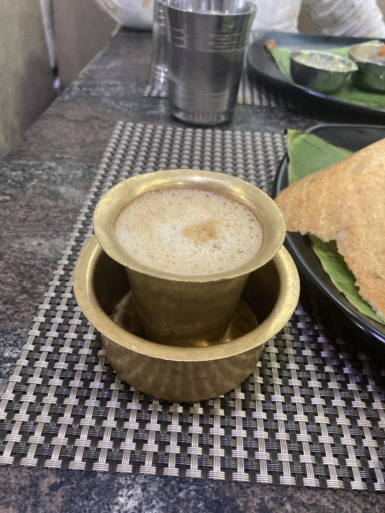 Filter Coffee served in brass davara set
#WPPhotoFestival