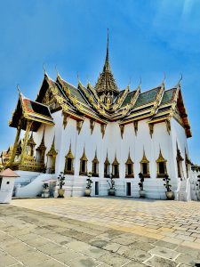 A classical building of Bangkok’s Grand palace. Thailand.