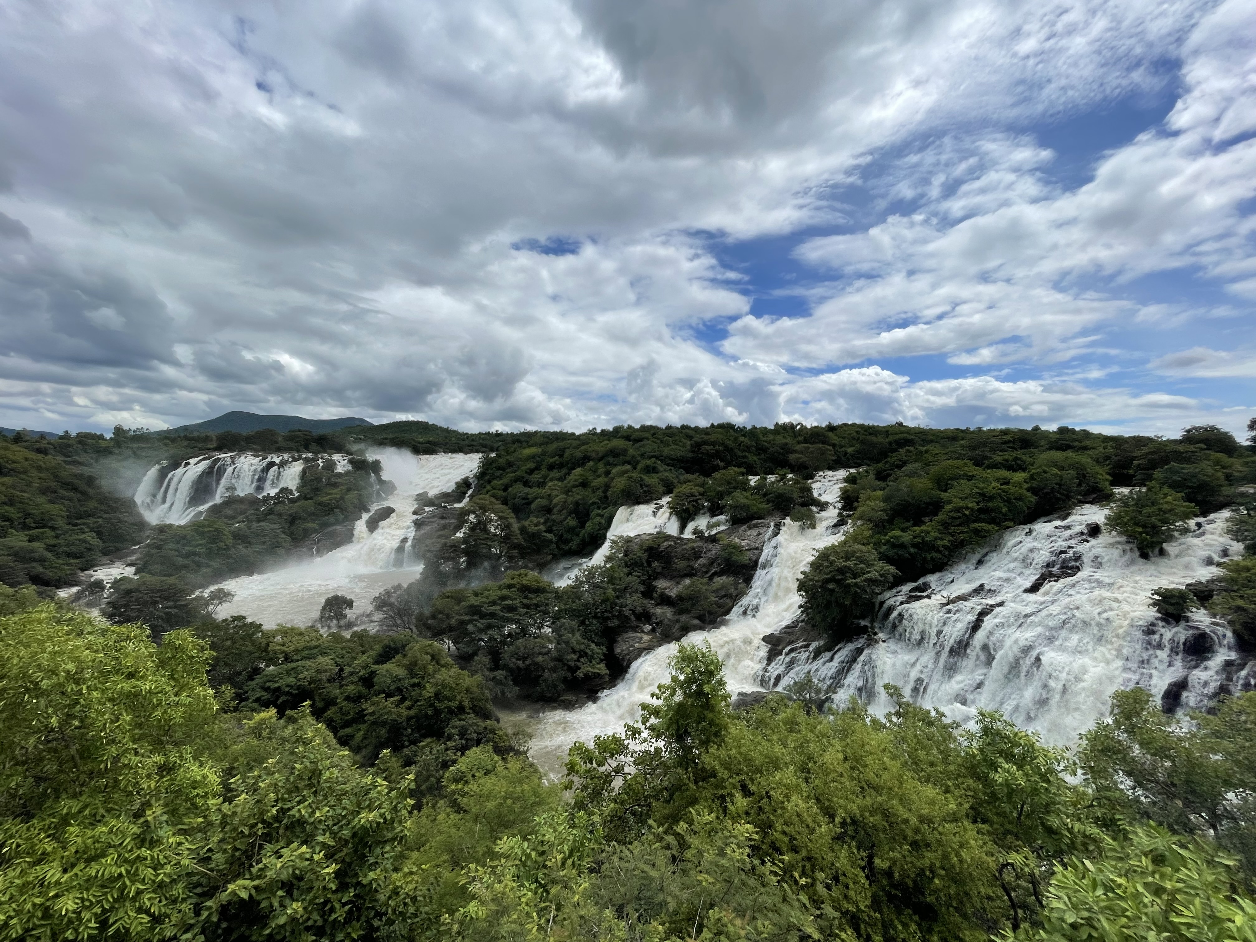 Sivanasamudra water falls in Karnataka