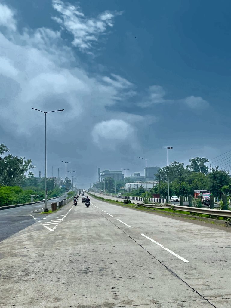 The image of the roadways showing their beautifully detailed connections to the rest of the world.