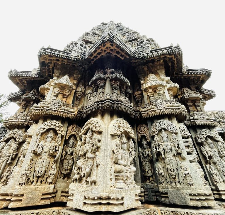 Hoysala Architecture. Somanath pura temple, Karnataka, India