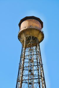 An old water tank. From Limassol, Cyprus. 