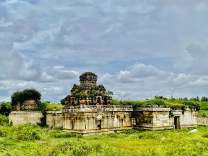 Lost glorious, an abandoned 14th century temple. From Gundlupet, Chamaraja Nagar district, Karnataka.