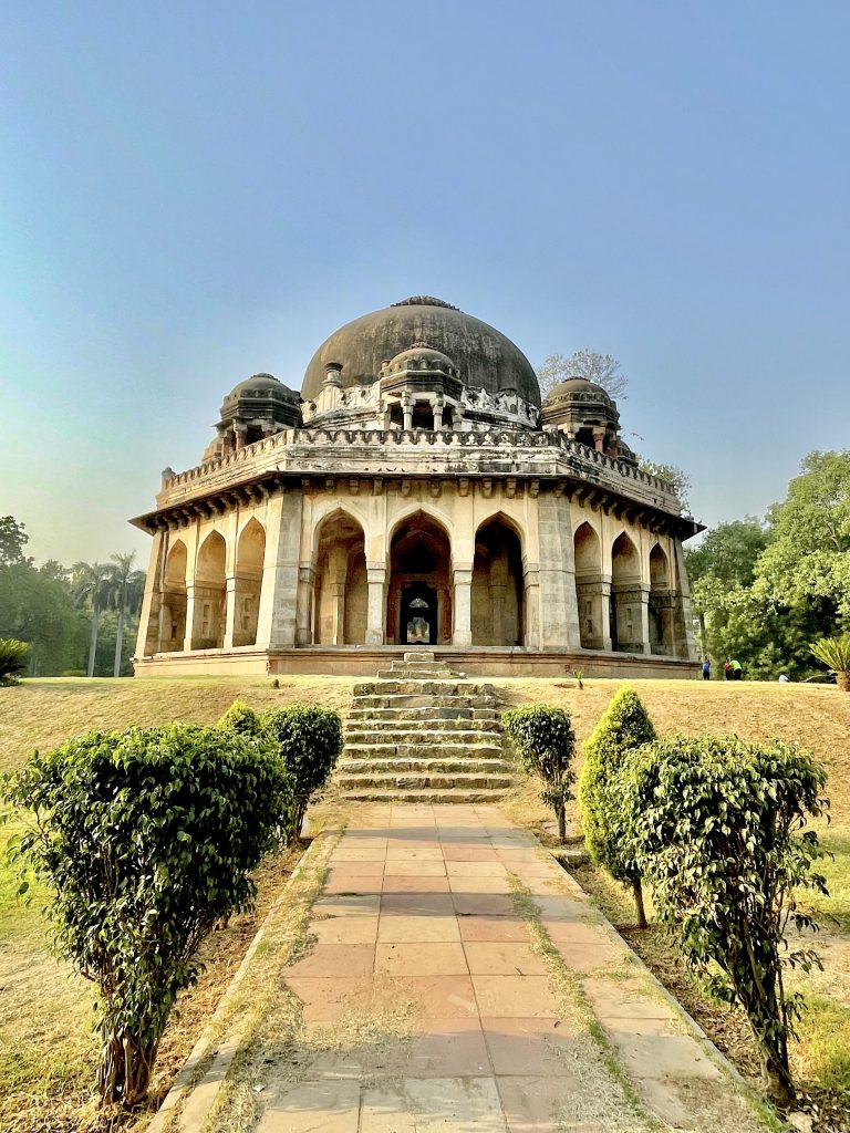 Muhammad Shah Sayyid’s Tomb. He was a ruler of Delhi sultanate during the mid of 15th century. Located in Lodhi Garden, Delhi, India.