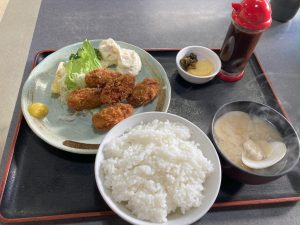 fried oyster set meal