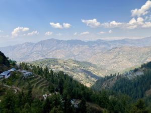 The Himalayas near Shimla, India.
