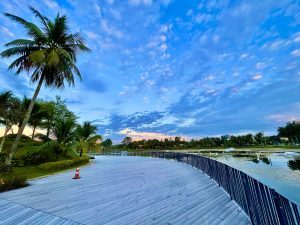 An early morning shot from Titiwangsa Lake Park, Kuala Lumpur, Malaysia.