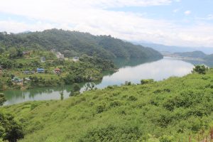 A lake in remote area of Nepal.