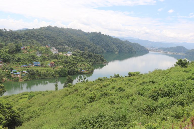 A lake in remote area of Nepal.