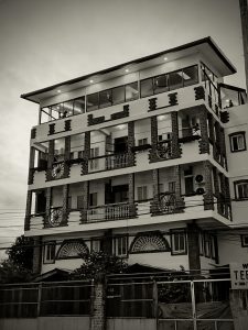 Modern house in the city iloilo Philippines