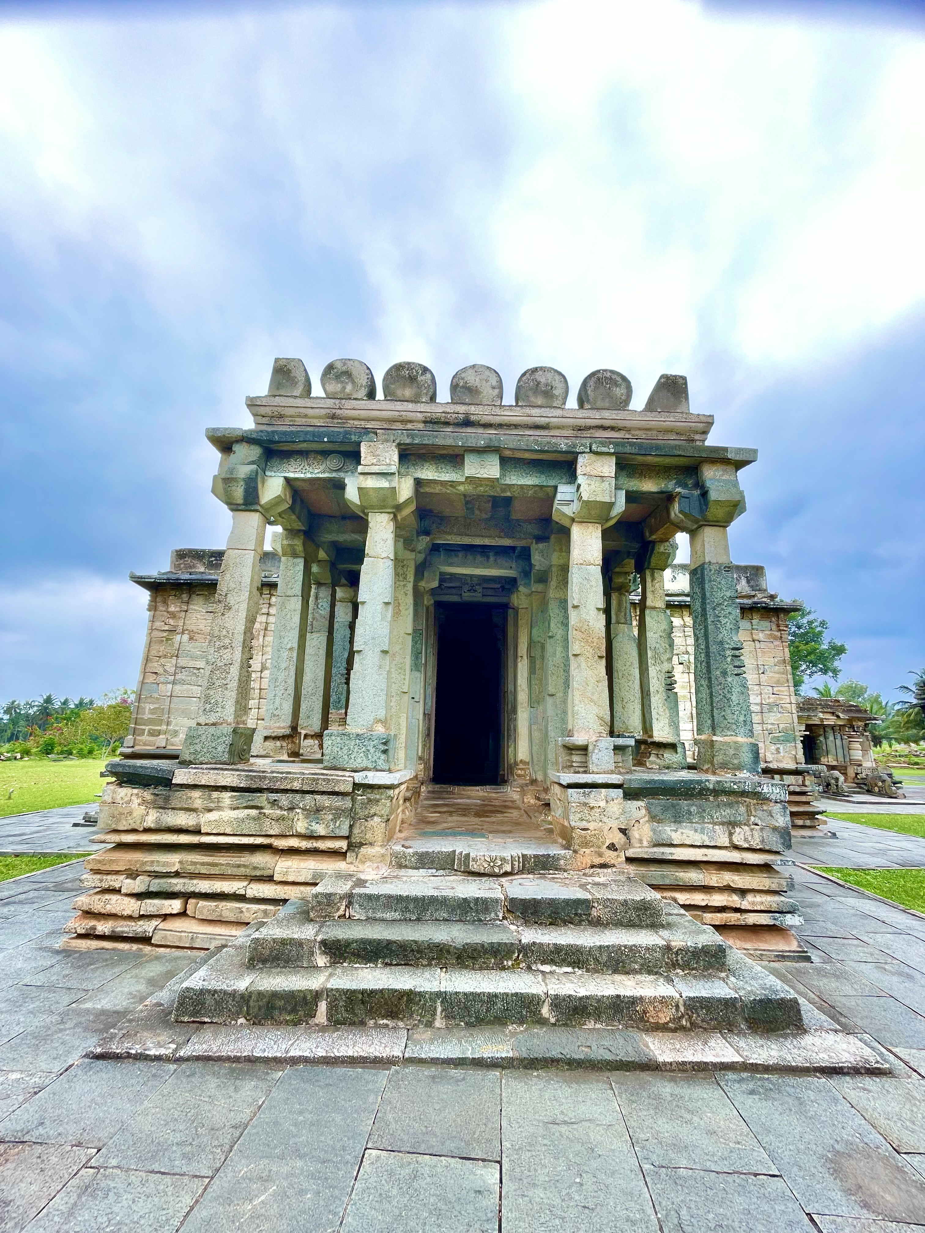 A 11th century temple of Halebeedu Jain temple complex. From Hassan, Karnataka.