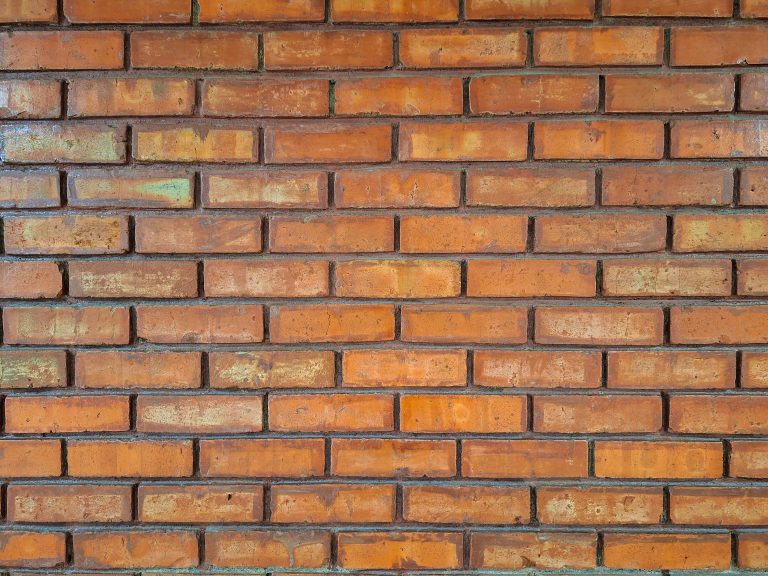 orange brick patterns