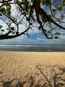 Beautiful Scenic View of Pok Tunggal Beach, Yogyakarta, Indonesia.