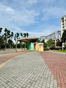 A beautiful park in Singapore.