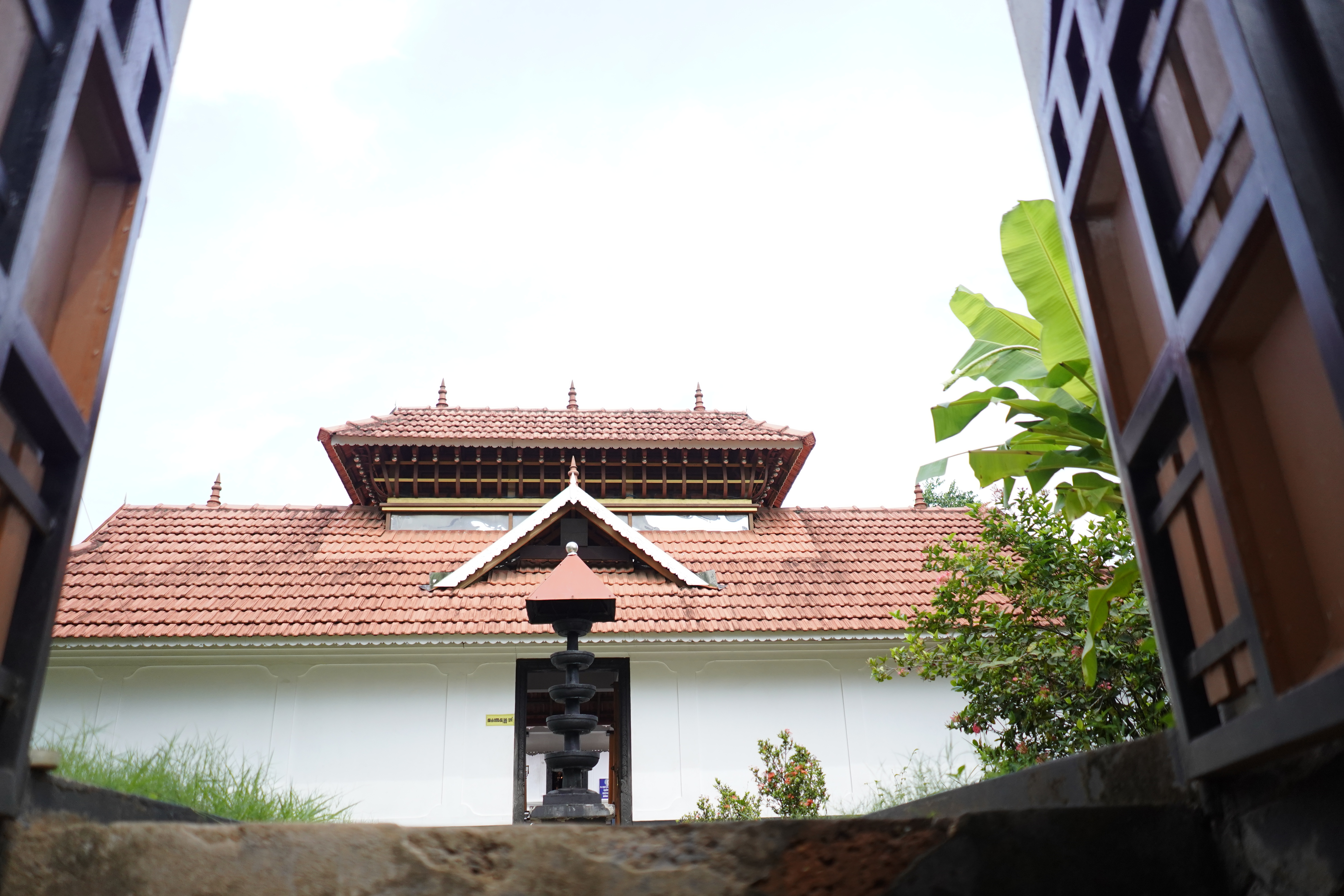 Temple low angle photo